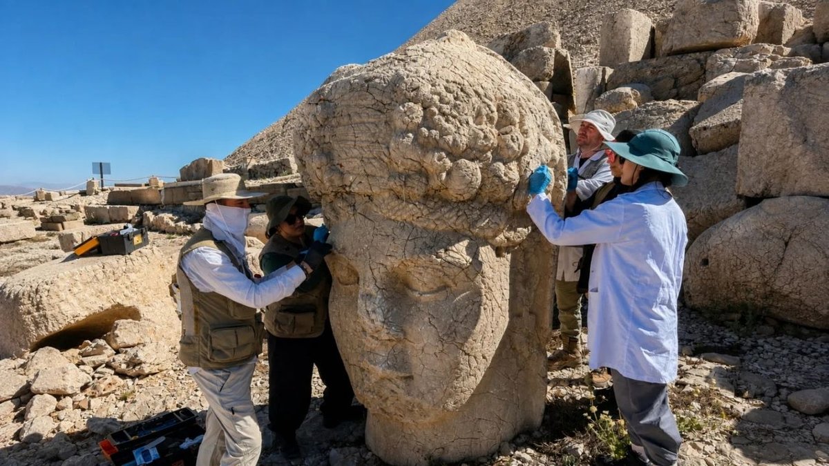 Nemrut’un Binlerce Yıllık Heykellerine Nanoteknolojik Koruma
