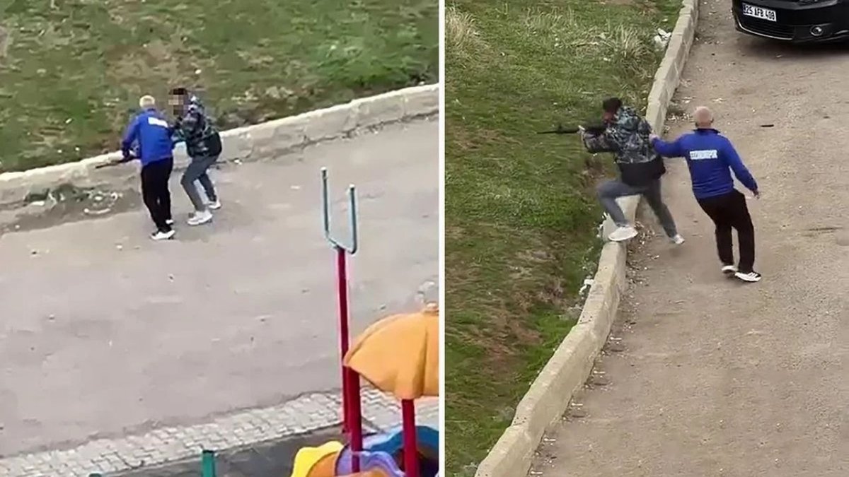 Erzurum’da Eşine Tepki Gösteren Adam Kayınpederinin Evine Ateş Etti