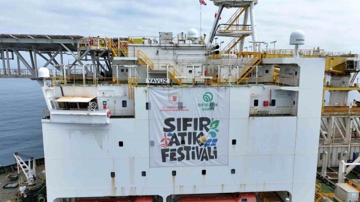 Sıfır Atık Festivali İstanbul’da Başlıyor: Yavuz Sondaj Gemisi’nden Mesaj Var