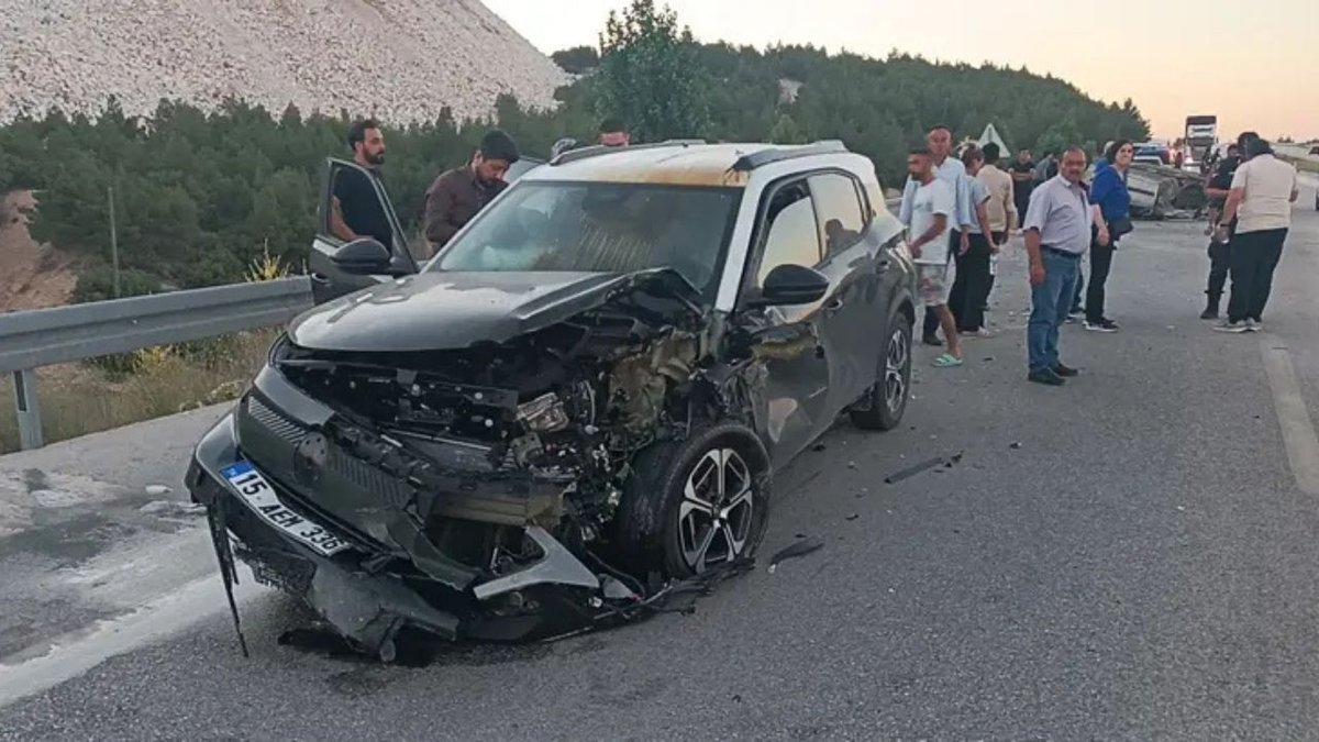 Burdur’da Kaza: 5 Yaralı