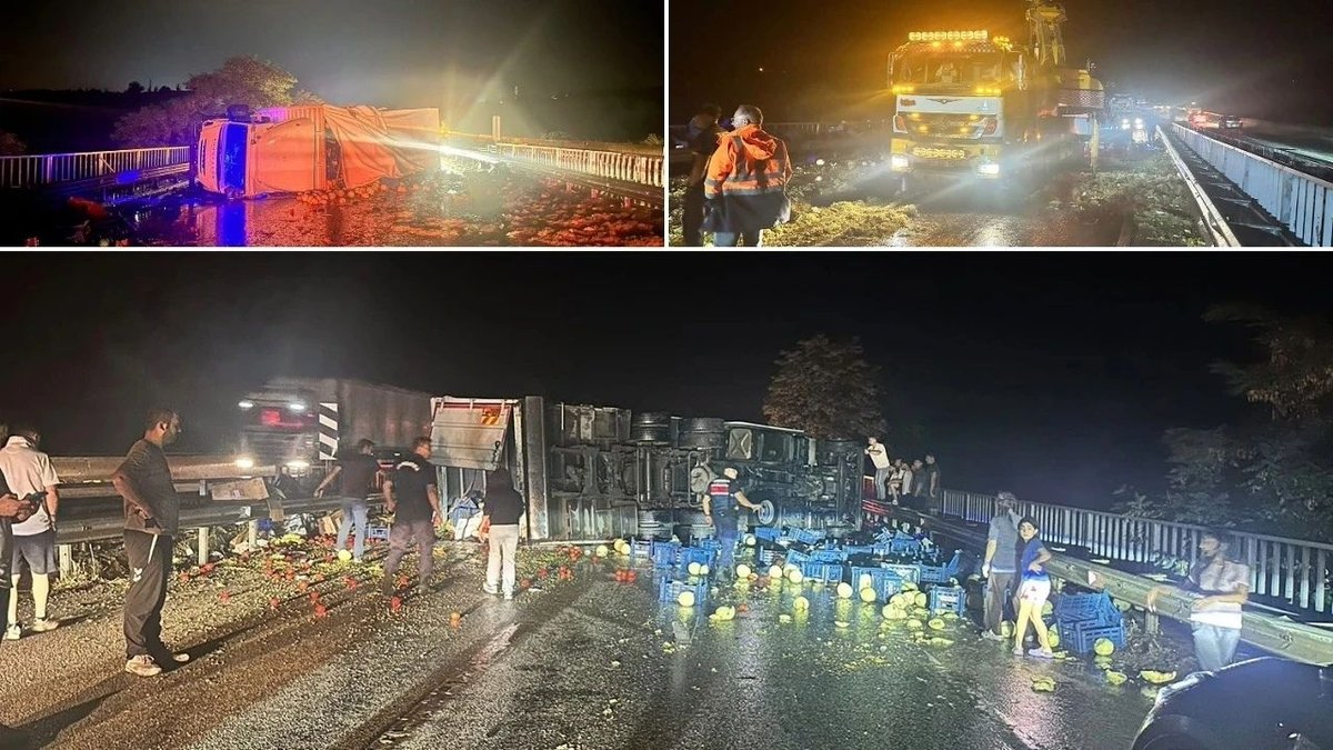 Manisa’da Zincirleme Trafik Kazası: 7 Kişi Yaralandı